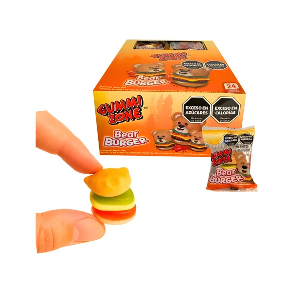 GUMMI BEAR BURGER X 24